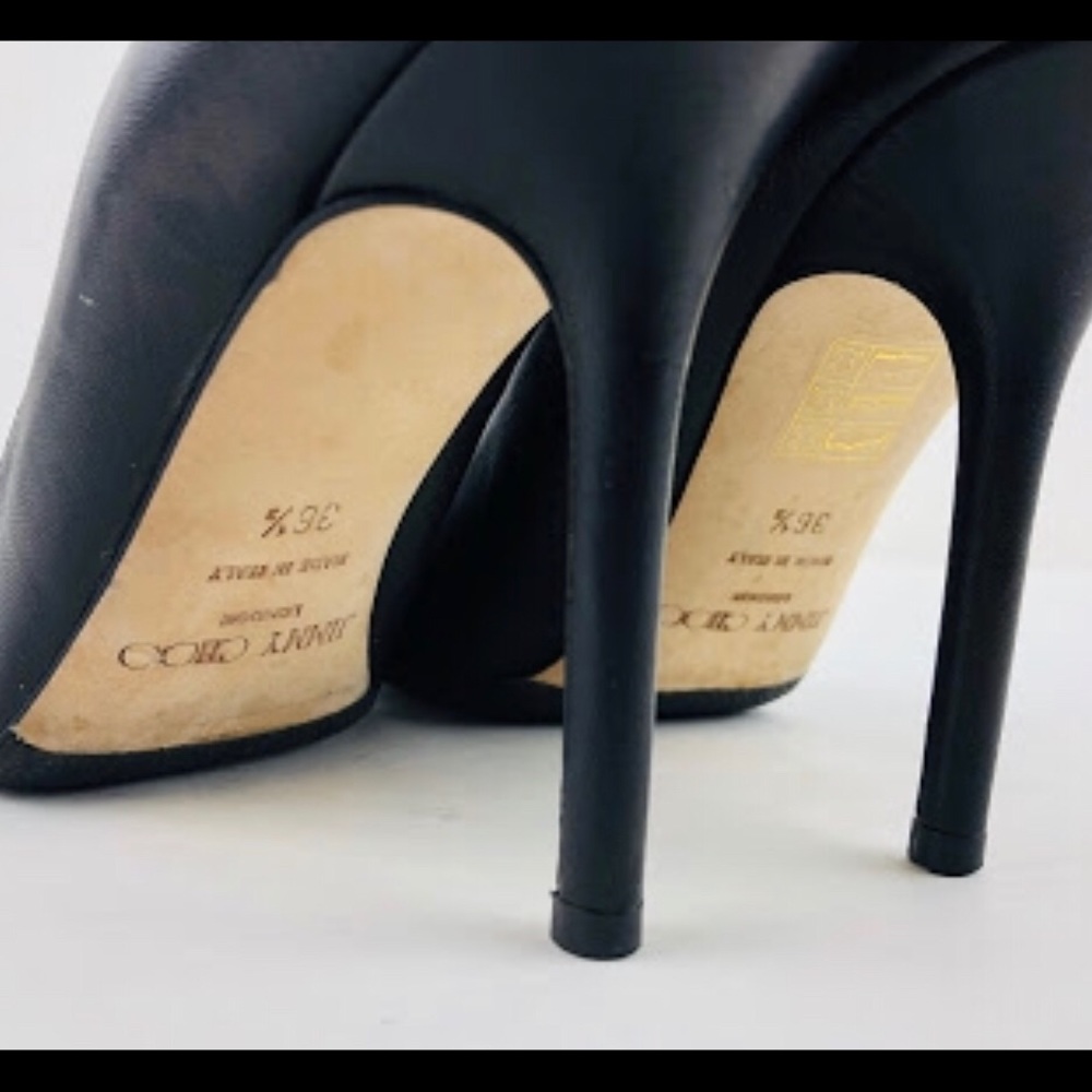 Jimmy Choo Amika Studded Toe Pumps - Picture 7 of 8